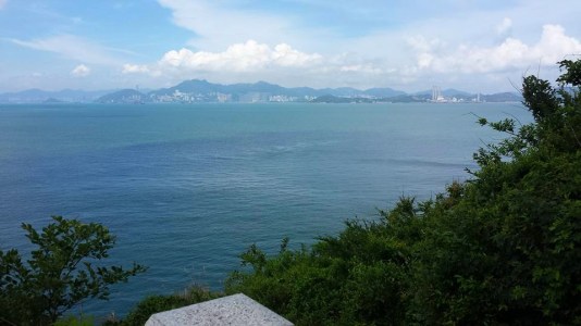view from mini greatwall trail