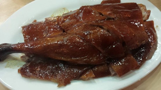 yat lok 一乐 roast goose drumstick quarter＝HK$150