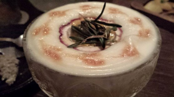 bespoke vodka, egg white cocktail