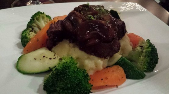 braised beef cheeks