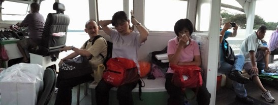 ferry to pulau ubin