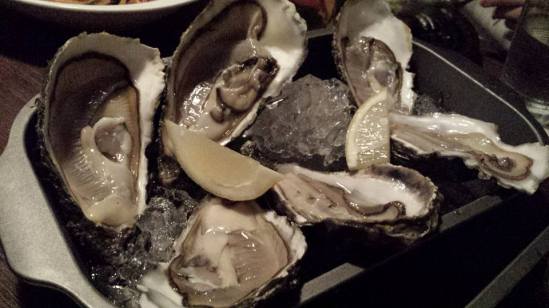 fresh oysters