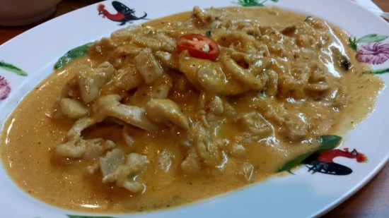 S$10 green curry chicken