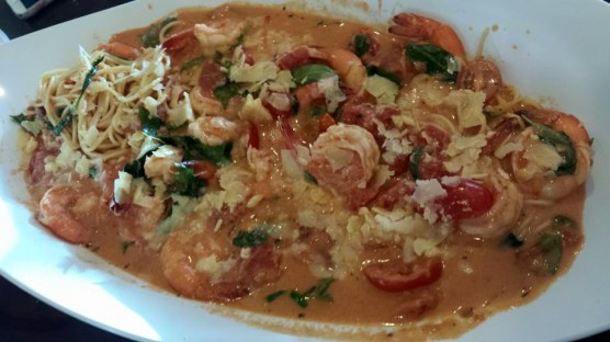 wife's creamy tomato pasta