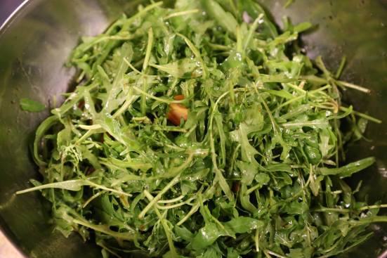 rockets & cherry tomatoes salad to go with tapas