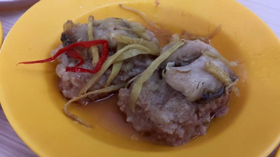 salted fish minced pork 咸鱼饼