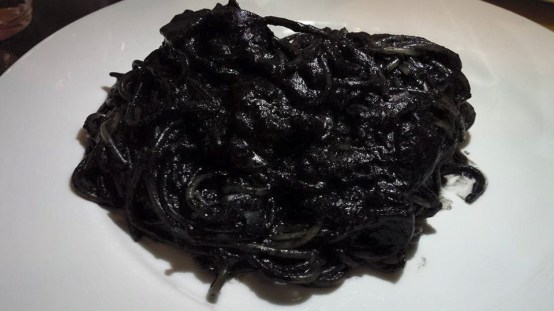 squid ink pasta