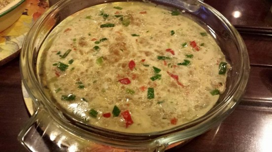 steamed egg with minced pork