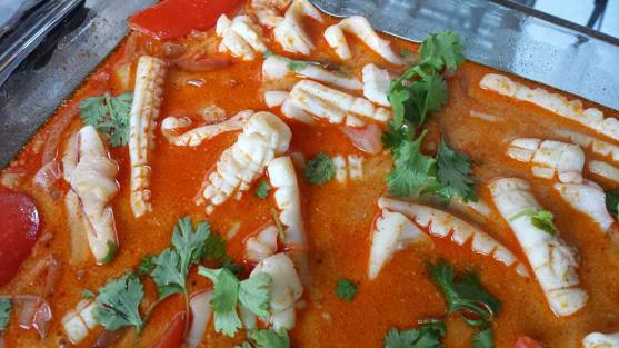 thai red curry sotong