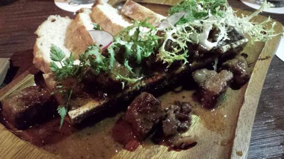wagyu beef with bone marrow