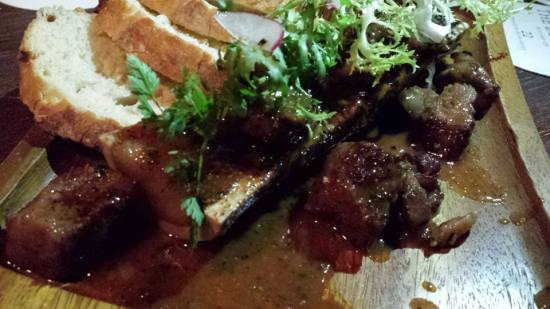 wagyu beef with bone marrow