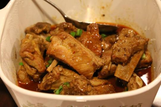 #11 helper's spicy black bean sauce pork ribs