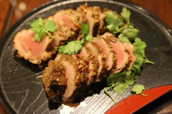#3 oven roasted kurobuta medium rare
