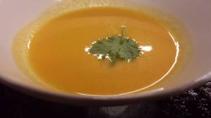 #4 cream of carrot soup