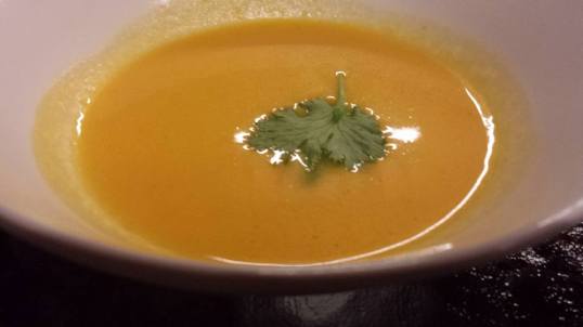 #4 cream of carrot soup