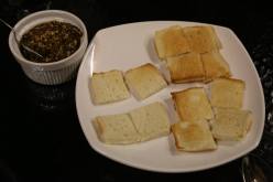 #5 pig's ear ragout served on toast