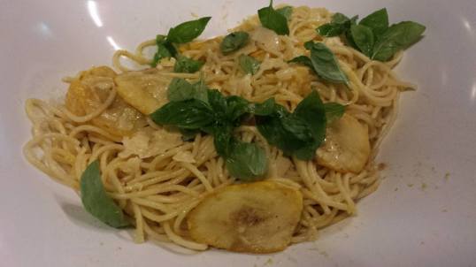 #5 spaghetti alla nerano (zucchini pasta)