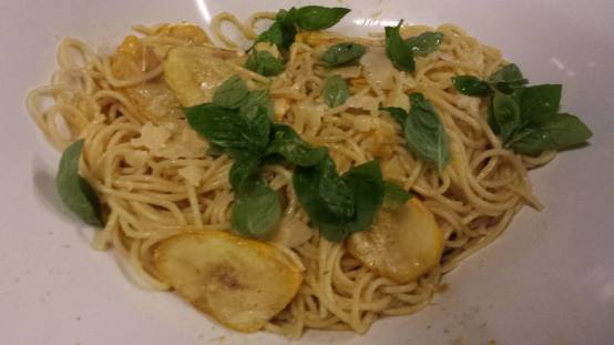 #5 spaghetti alla nerano (zucchini pasta)