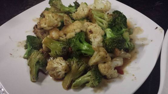 #9 brocoli with cauliflower
