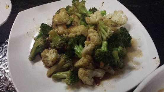 #9 brocoli with cauliflower