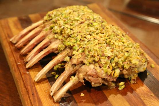 #9 pistachio rack of lamb