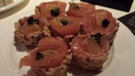 canapes - salmon