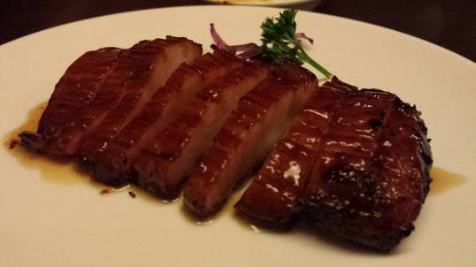 chargrilled pork collar 炭烧猪项肉