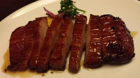 chargrilled pork collar 炭烧猪项肉