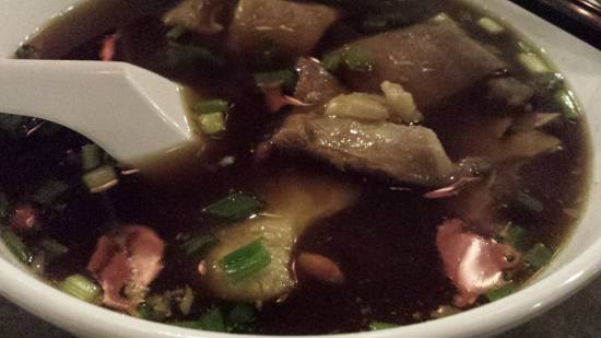 chinese mutton ribs soup 羊排汤