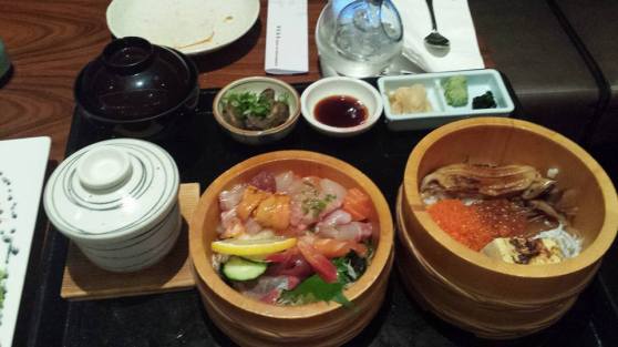 chirashi sushi zen set