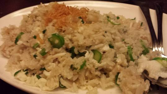 crabmeat dried scallop egg white fried rice