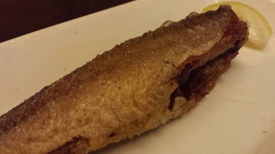 fried yellow croaker 煎小黄鱼