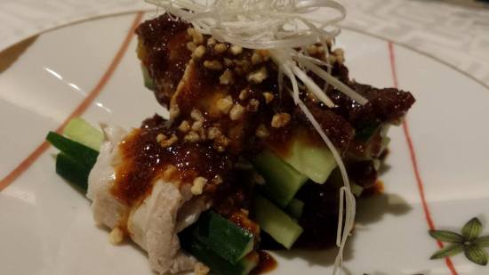 garlic pork 蒜泥白肉