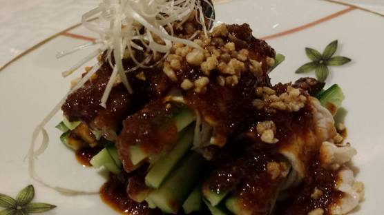 garlic pork 蒜泥白肉