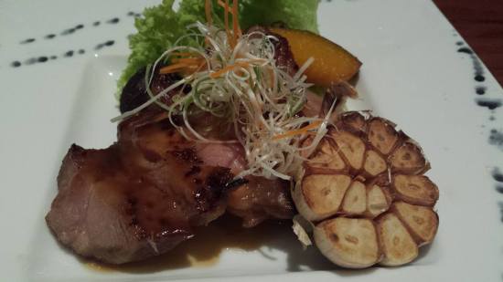 grilled spanish pork