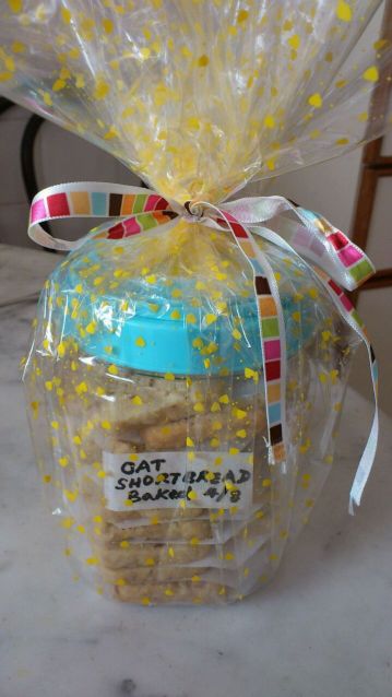 oat shortbread - it was really good!