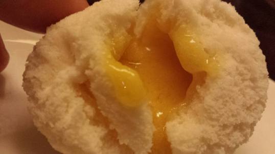 salted egg custard bun