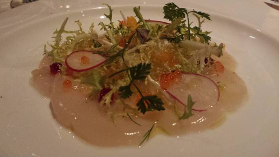 hokkaido scallop carpaccio