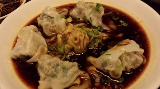 spicy dumplings 抄手