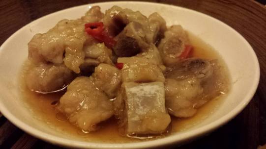 steamed pork ribs
