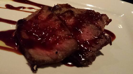 black angus tenderloin tagliata