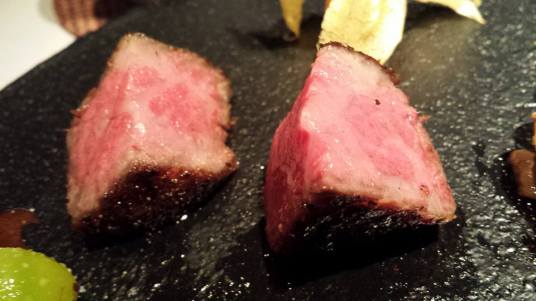 #10 - yakimono = ohmi A5 wagyu & sanma