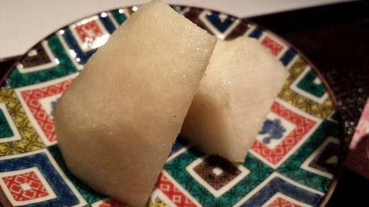 #12 - dessert = japanese pear