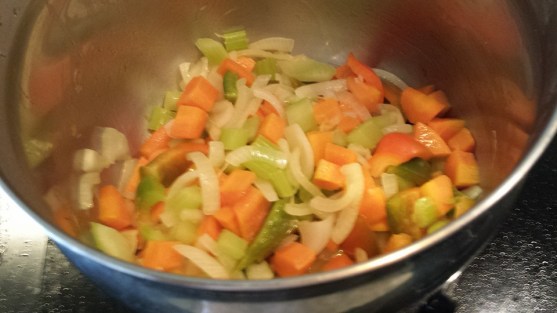 #3 prawn bisque - vegetabkes base