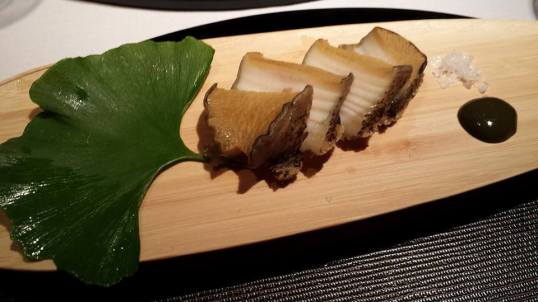 #6 awabi (really tender superb abalone)