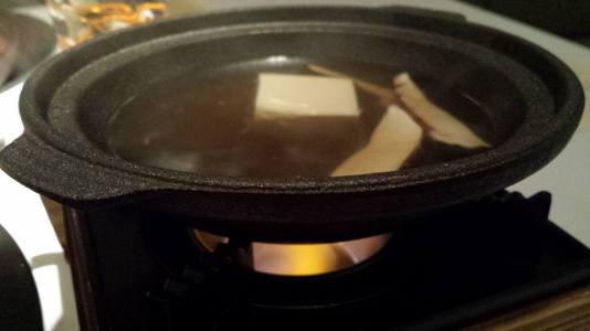 #8 hamo (conger pike eel) shabu shabu