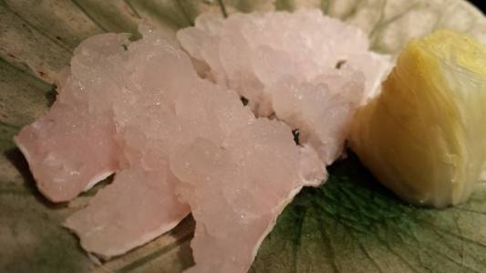 #8 hamo (conger pike eel) shabu shabu