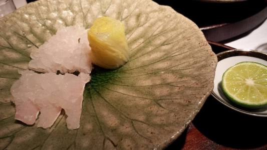 #8 hamo (conger pike eel) shabu shabu