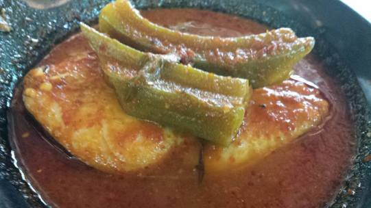 assam curry fish