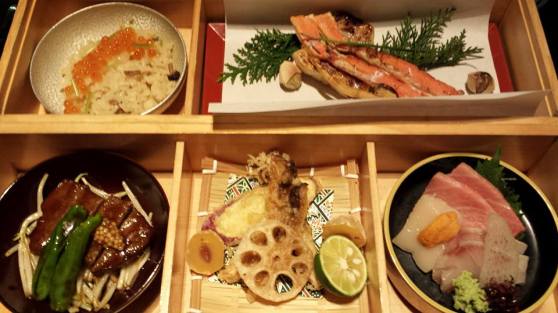 mikuni autumn matsutake bento